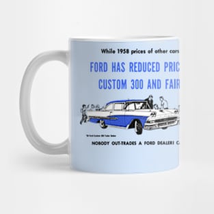 1958 FORD CUSTOM 300 - dealer ad Mug